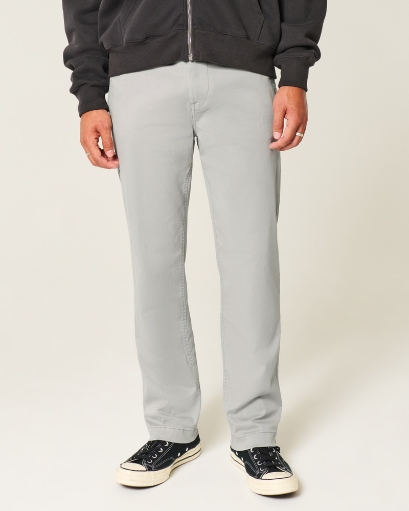 Slim Straight Chino Pants