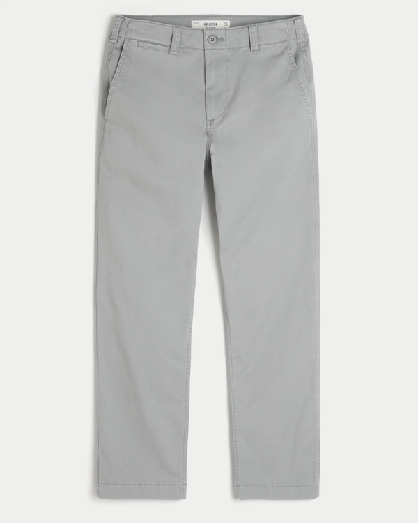 Slim Straight Chino Pants