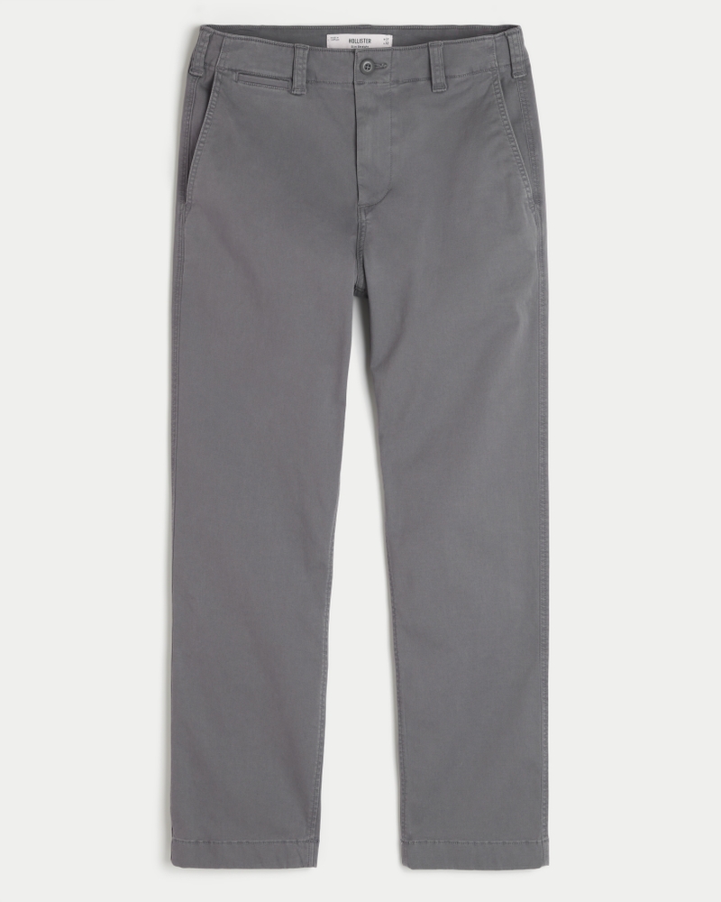 Slim Straight Chino Pants