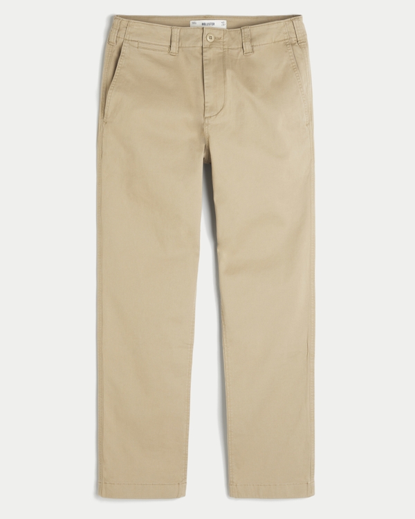 Slim Straight Chino Pants