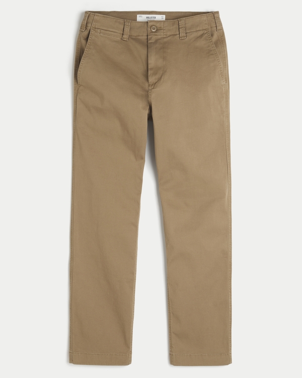 Slim Straight Chino Pants
