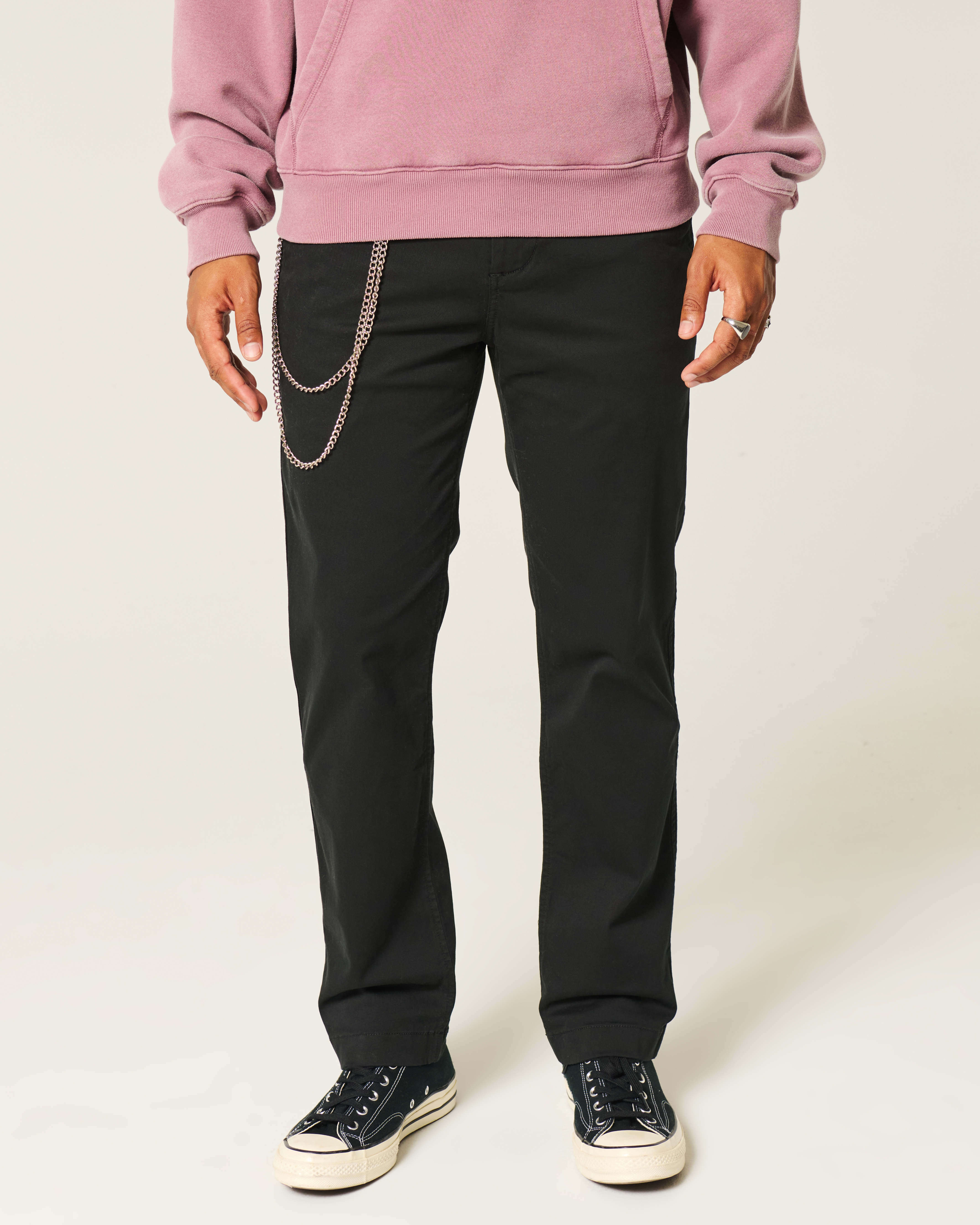 Slim Straight Chino Pants