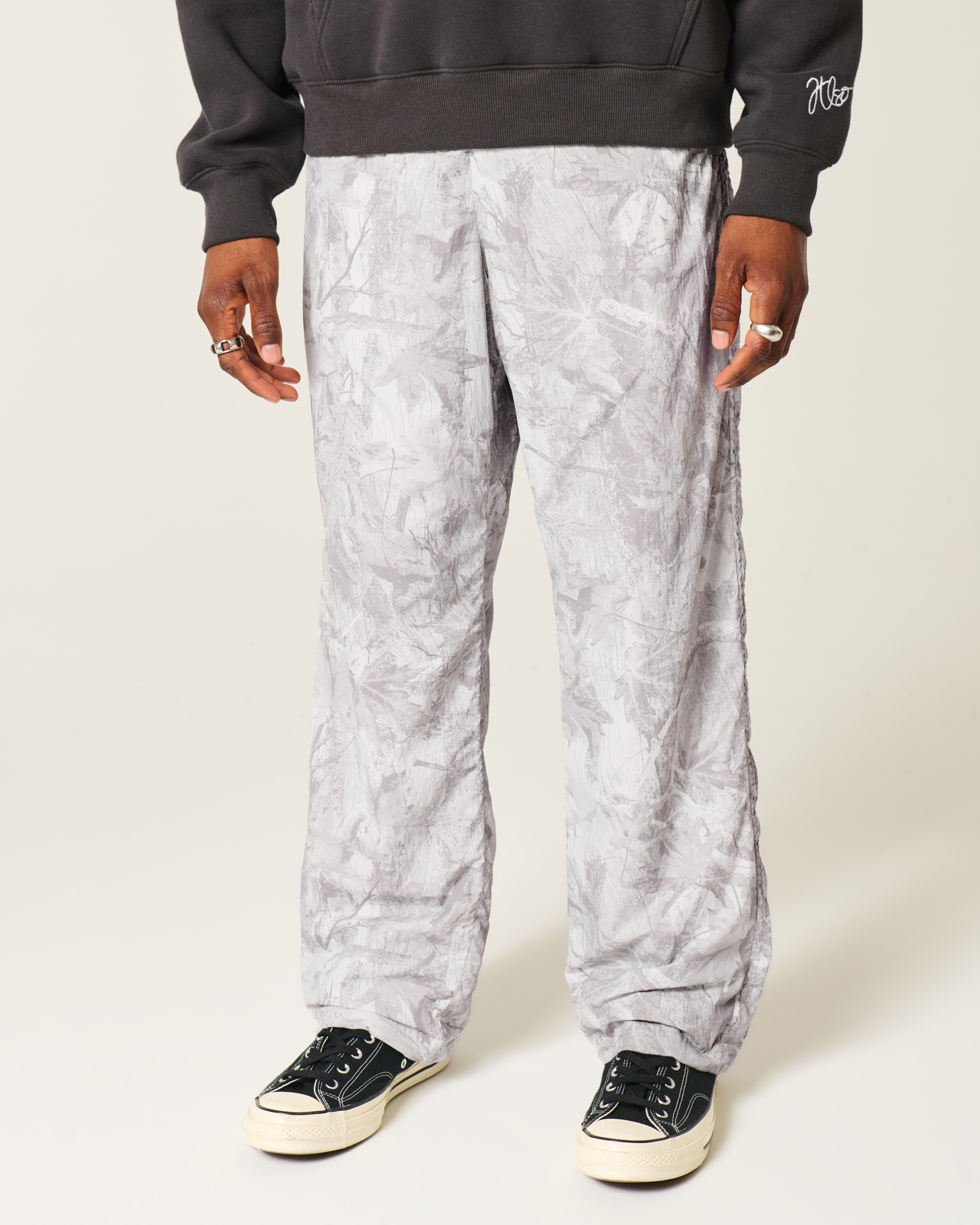 Camo Baggy Track Pants