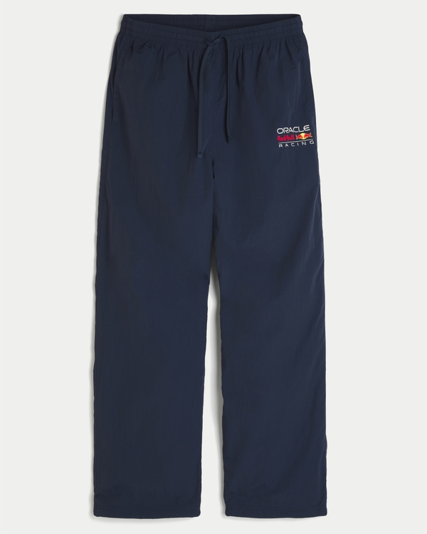 Oracle Red Bull Racing Graphic Baggy Track Pants, Navy view 2