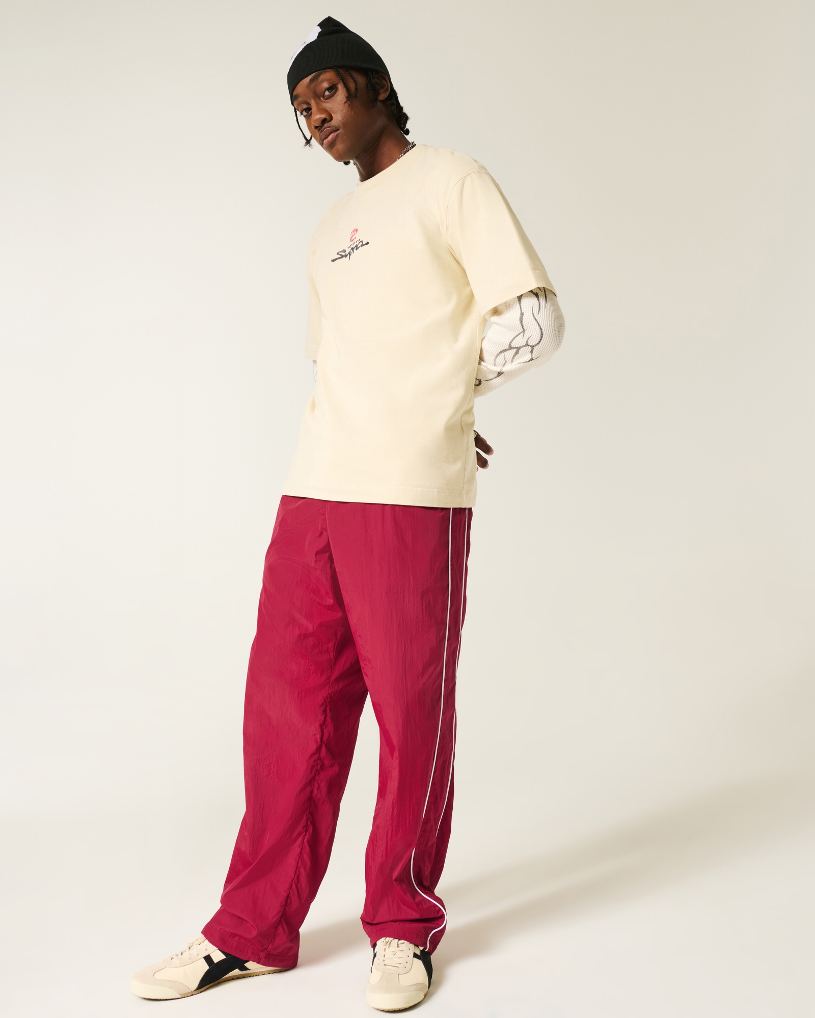 Men's Baggy Track Pants | Men's Clearance | HollisterCo.com
