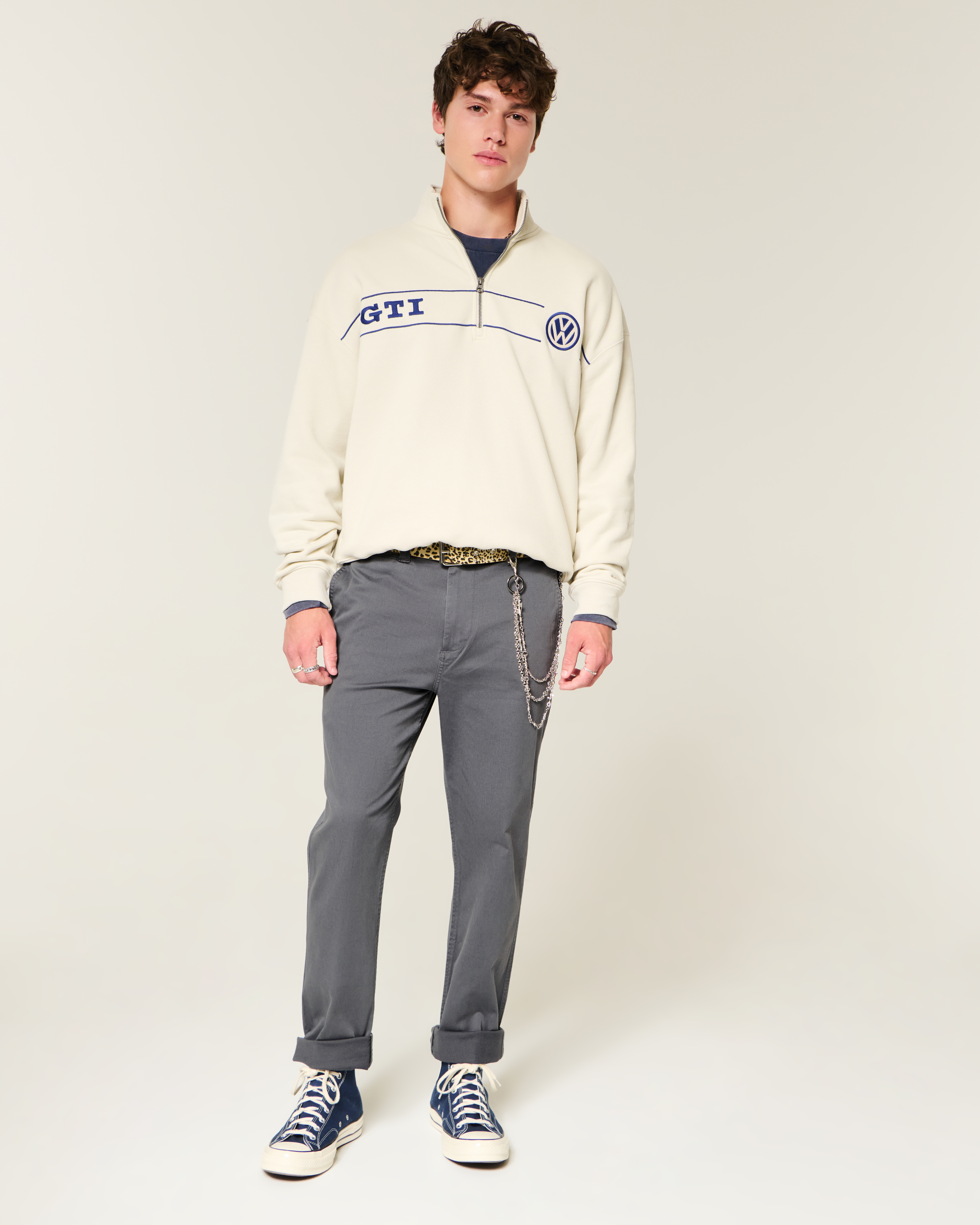 Slim Straight Chino Pants