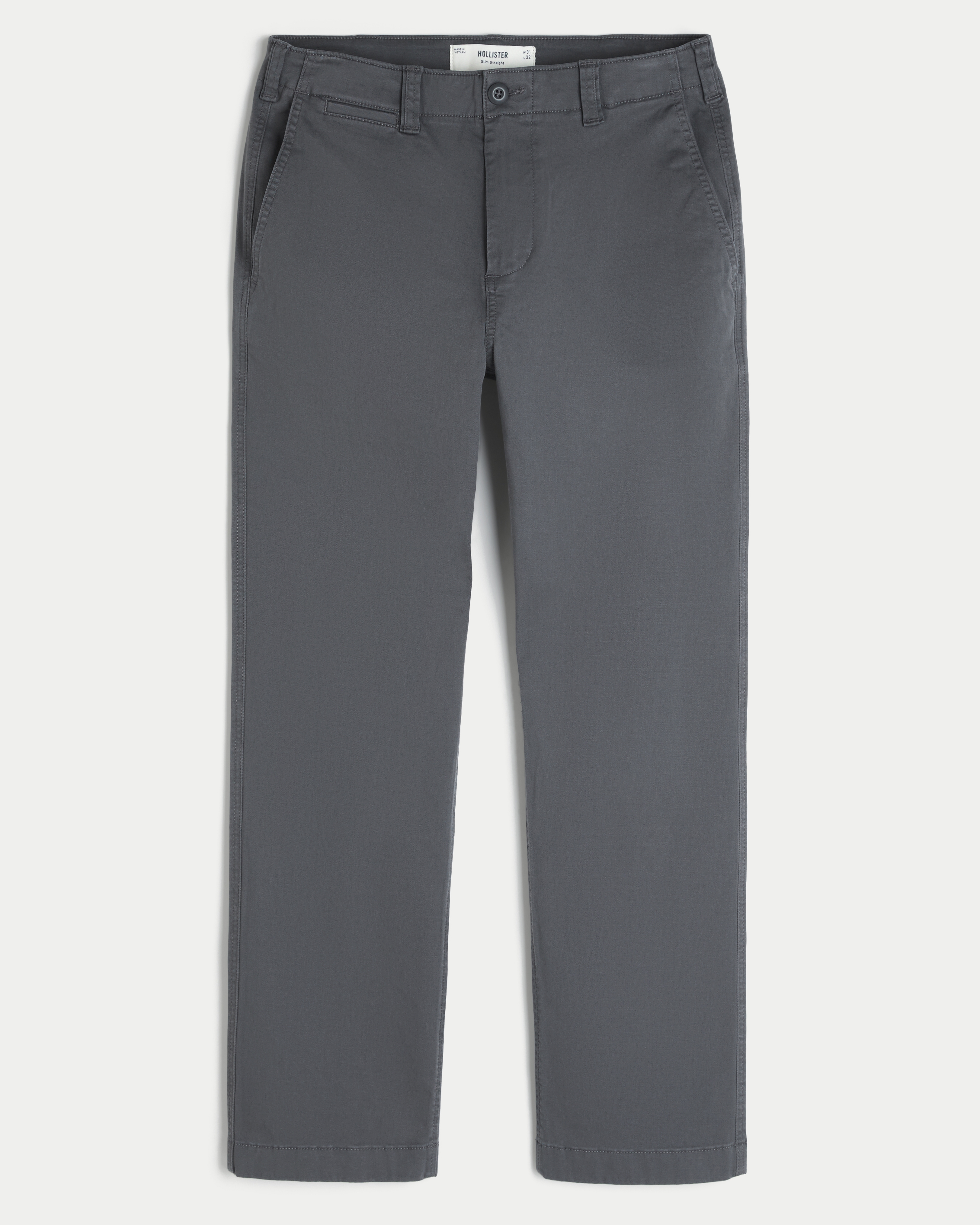 Slim Straight Chino Pants