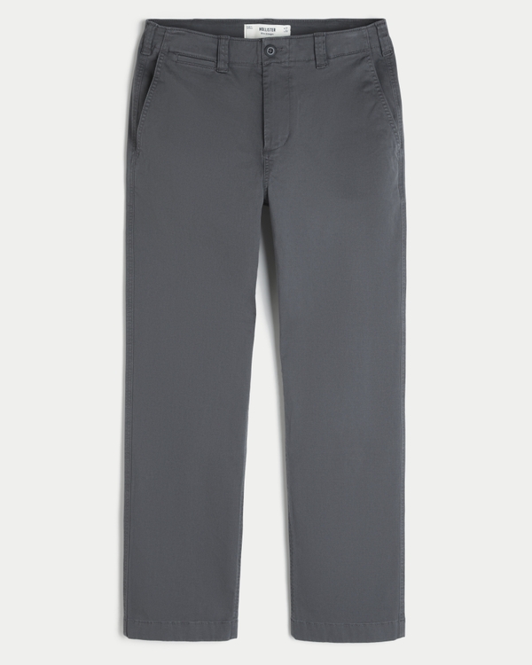 Slim Straight Chino Pants