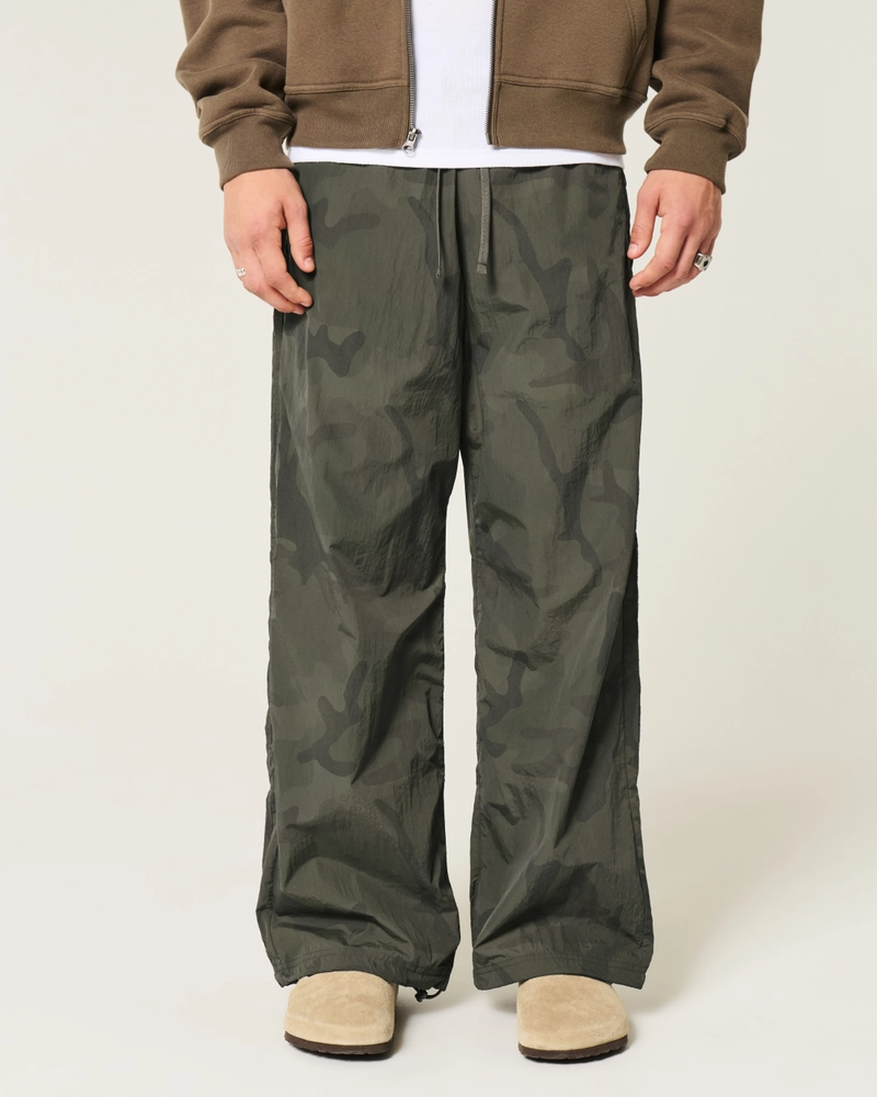 Camo Super Baggy Track Pants