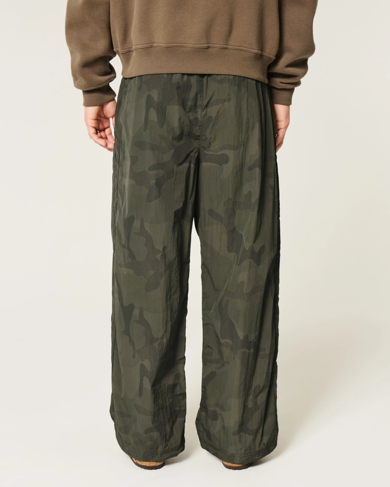 Camo Super Baggy Track Pants