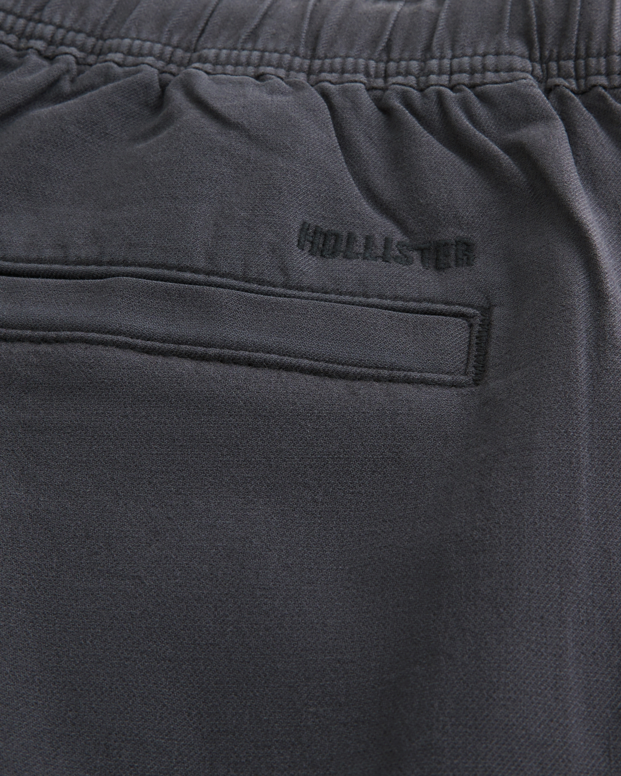 Loose Linen-Blend Pull-On Pants