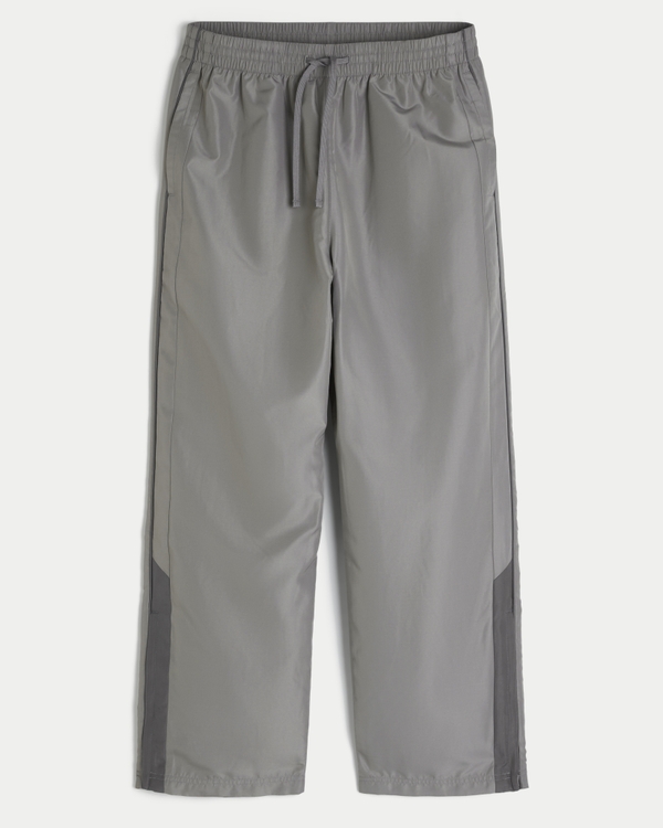 Baggy Track Pants, Gray view 1