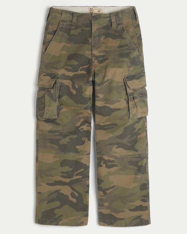 Vault Release Camo Super Baggy Cargo Pants, Camo view 1