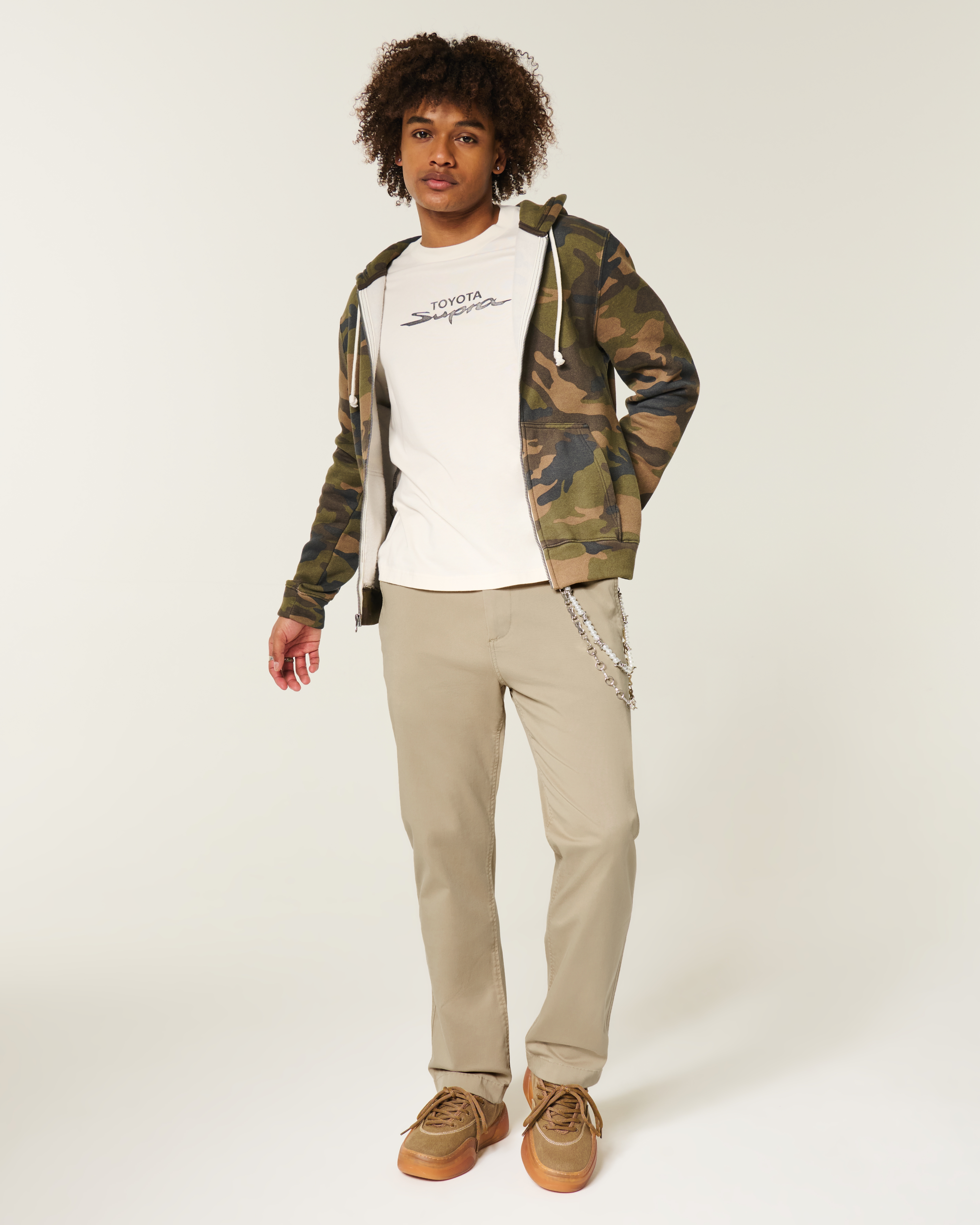Slim Straight Chino Pants