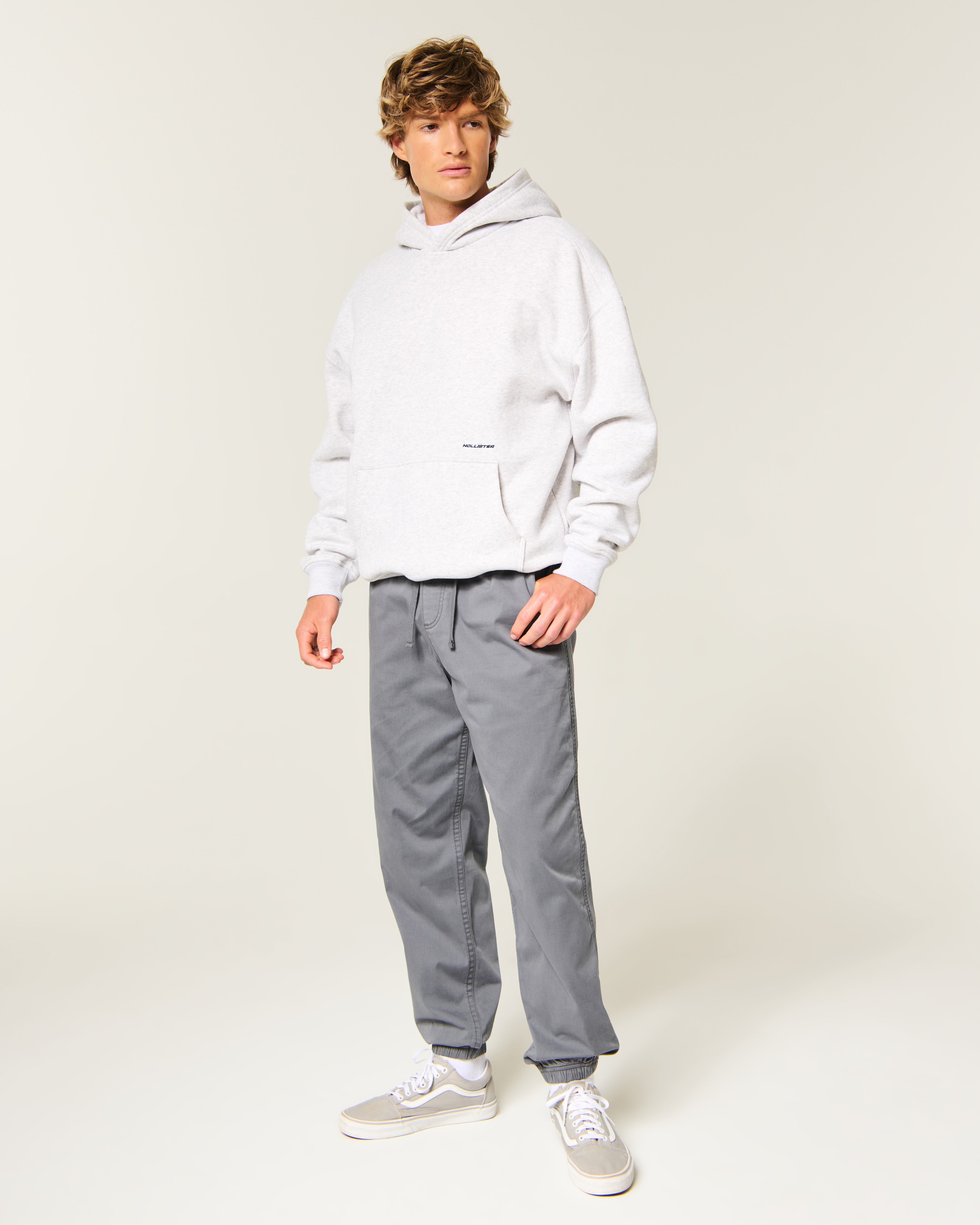 Loose Twill Joggers