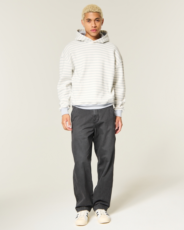 Y2K Baggy Chino Pants, Charcoal view 1