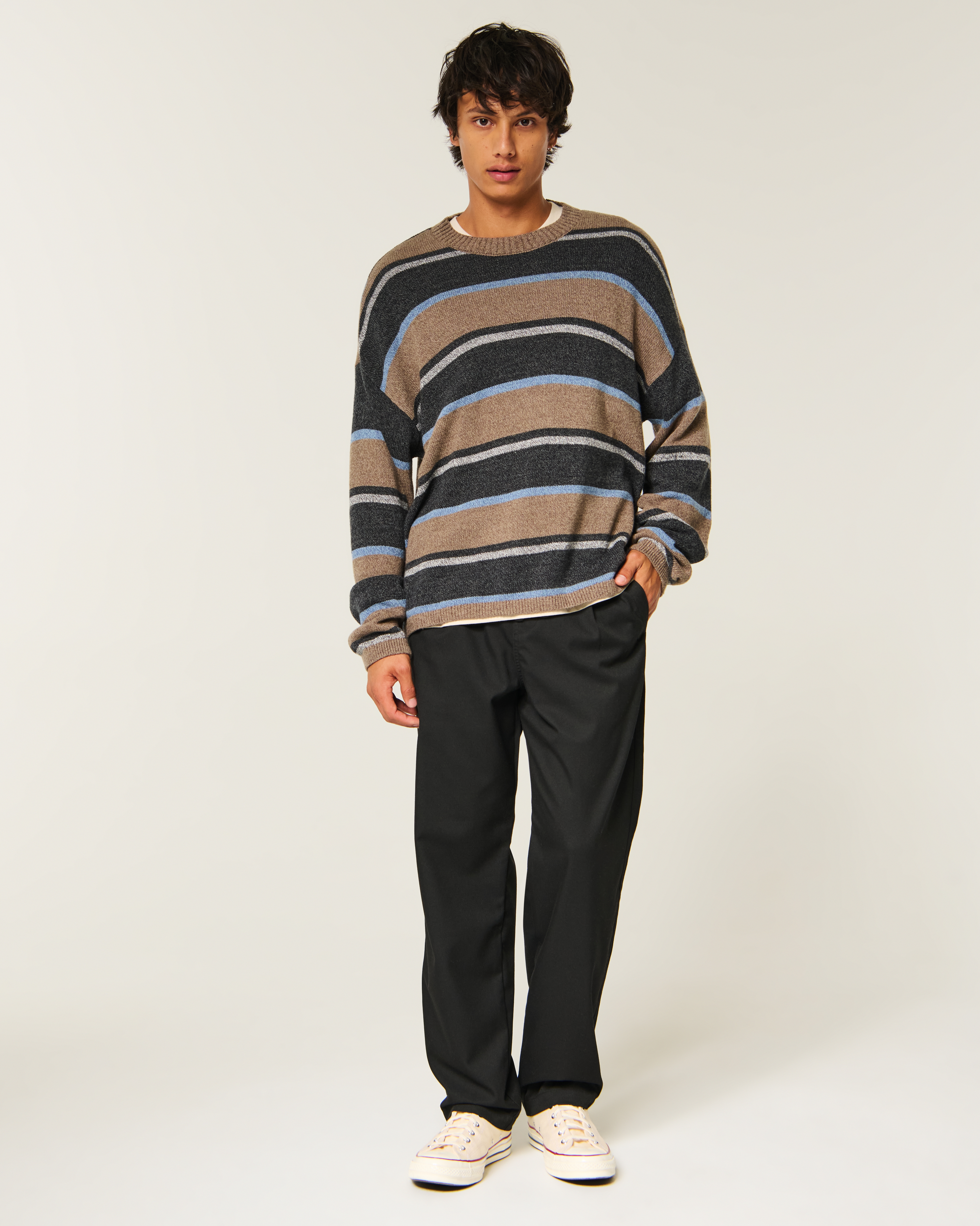 Loose Pull-On Pants