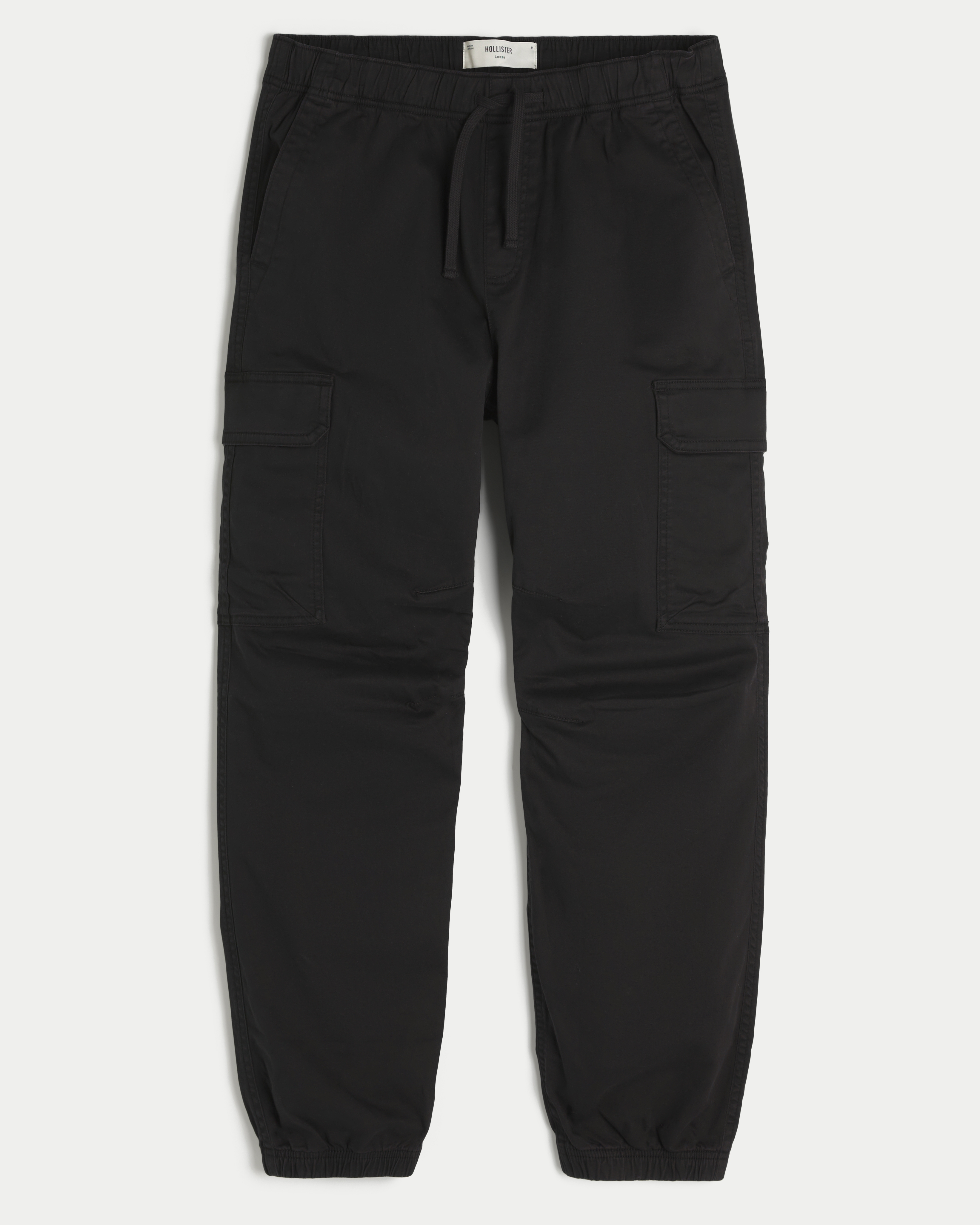 Twill Cargo Joggers