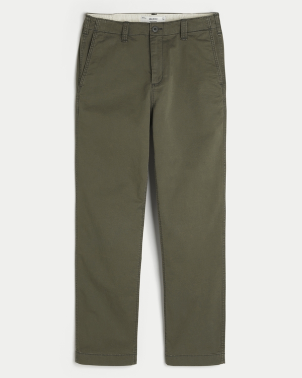 Men's Slim Straight Chino Pants | Men's New Arrivals | HollisterCo.com