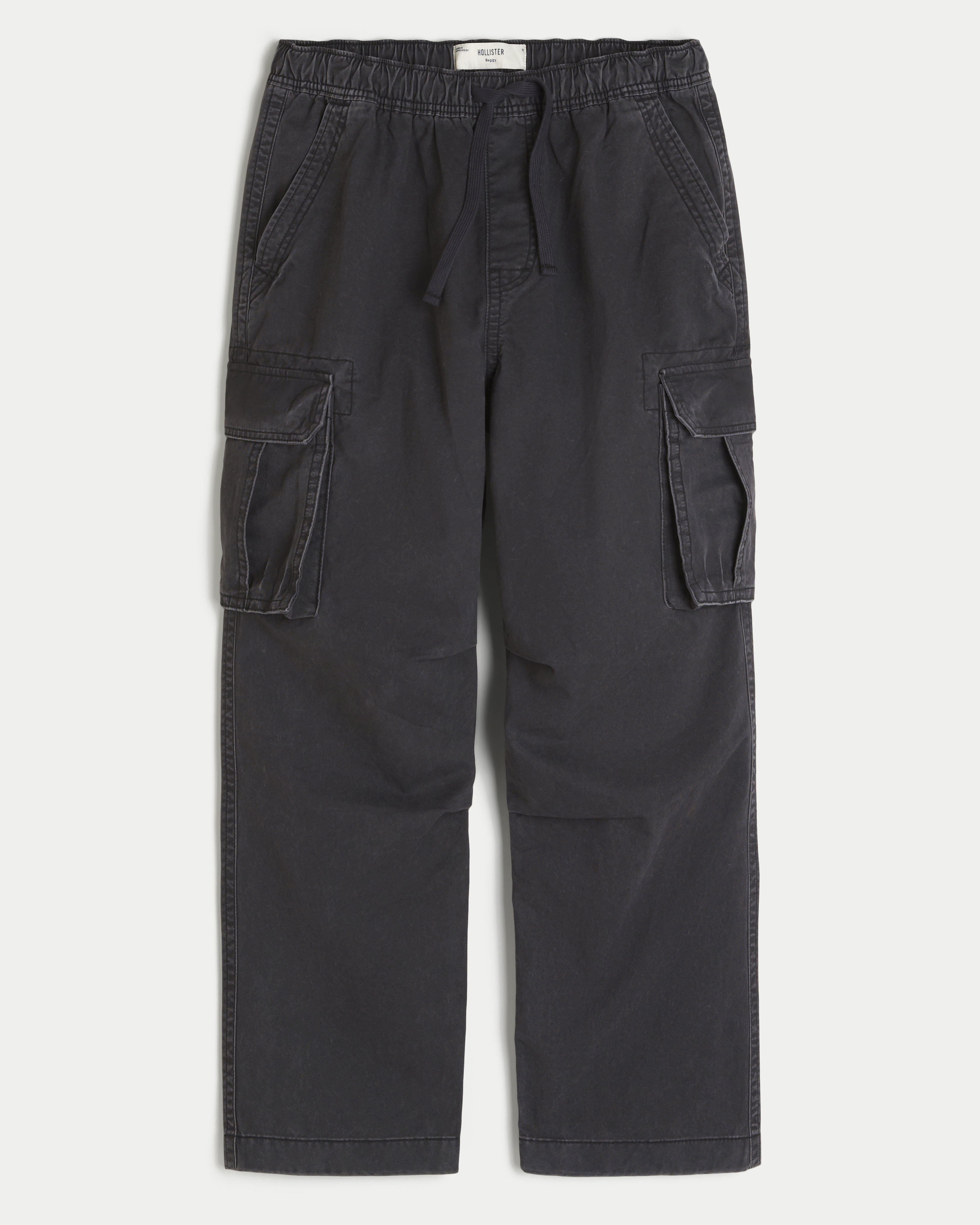 Baggy Pull-On Cargo Pants