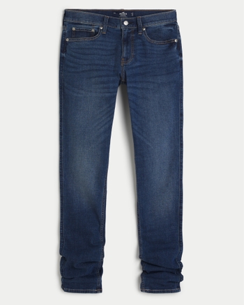 Mens black stacked skinny new arrivals jeans