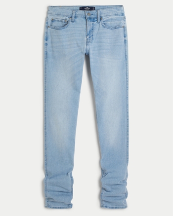 Jeans ajustados Stacked | Hombres Prendas inferiores | HollisterCo.com