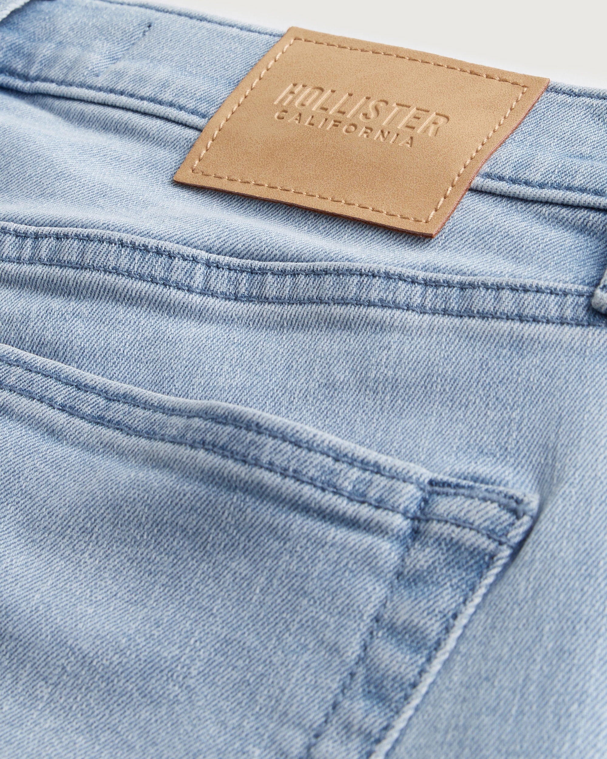 Hollister stacked jeans hotsell