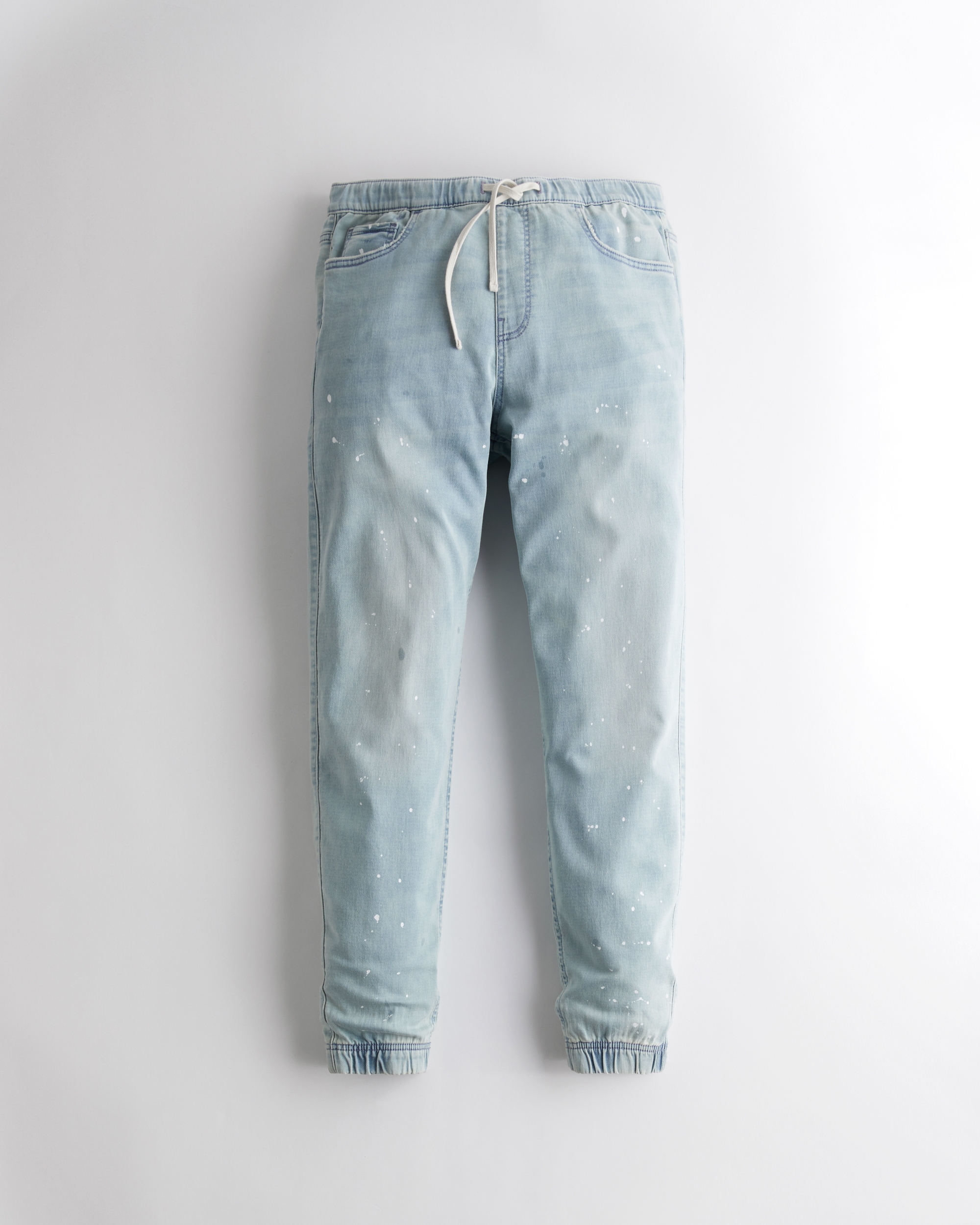 denim jogger pants