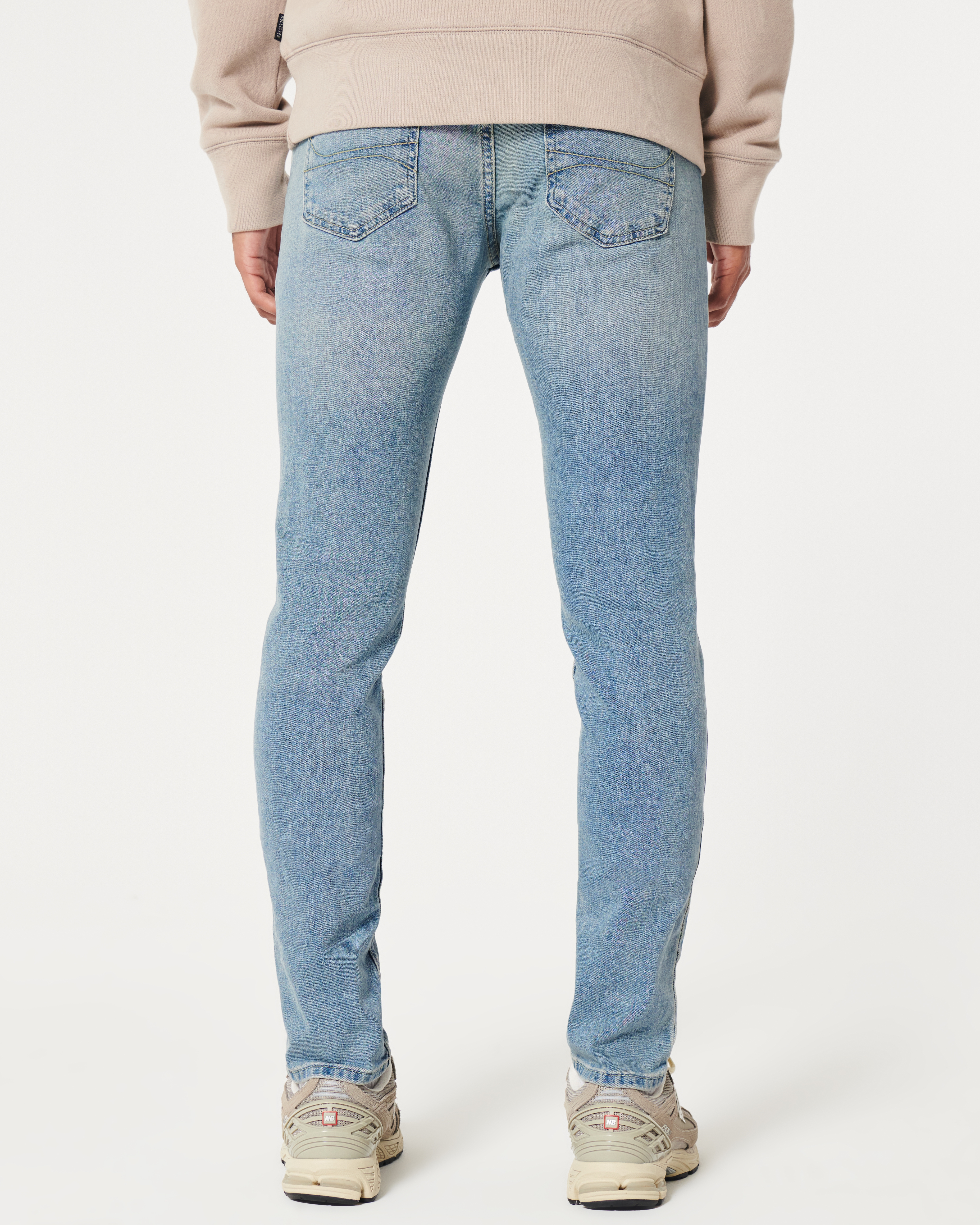 Hollister light deals wash skinny jeans