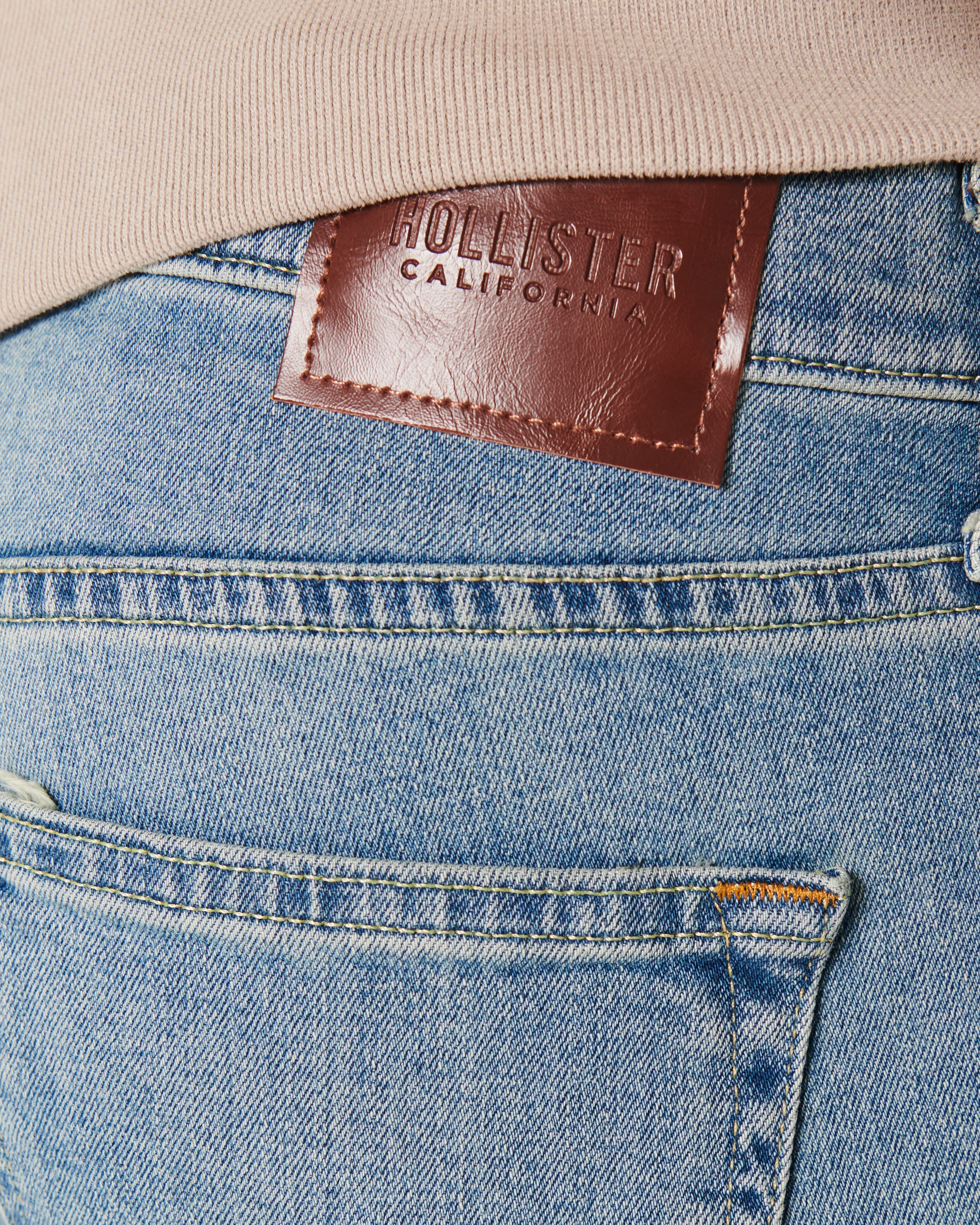 Hollister jeans button store fly