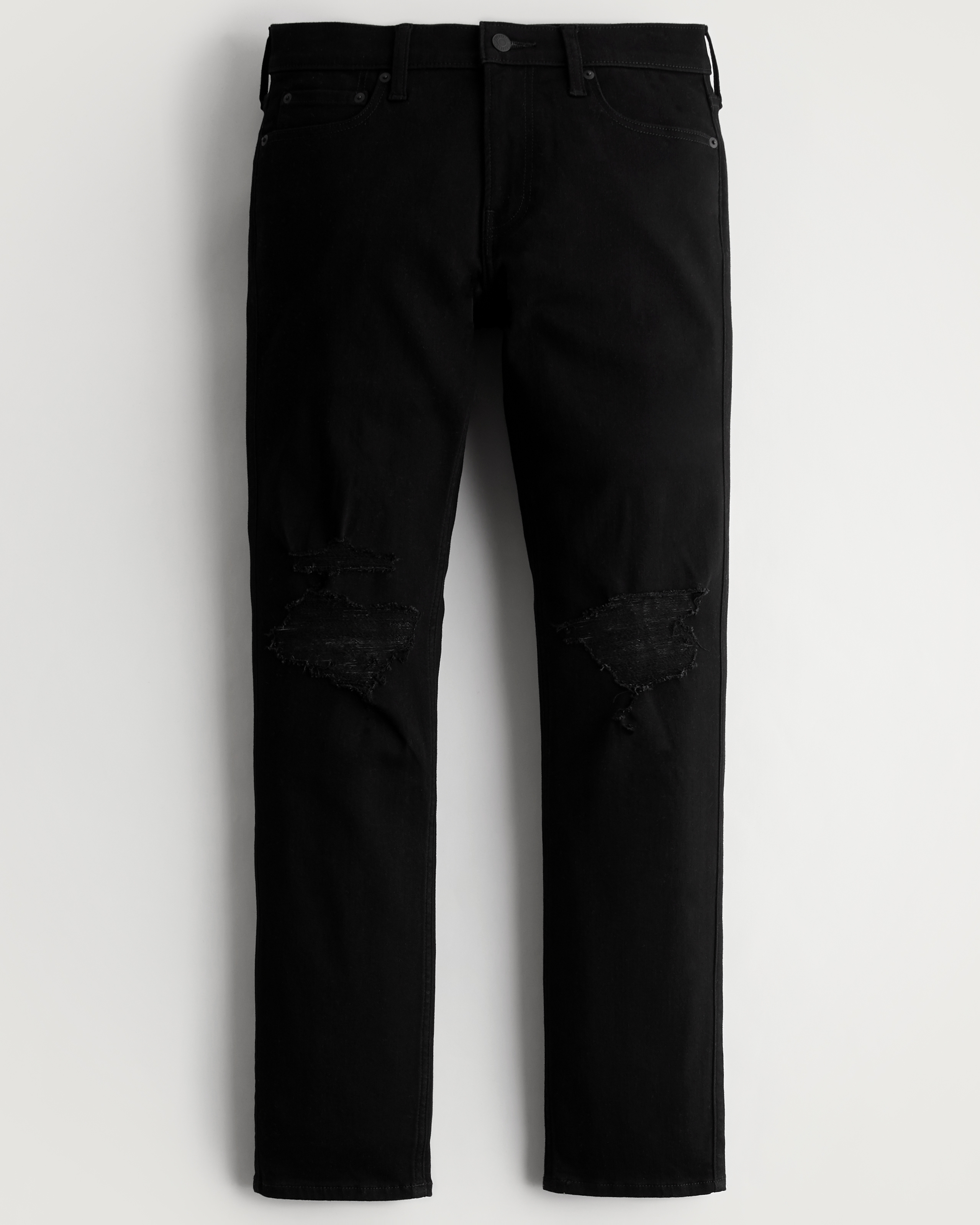 Hollister mens black ripped jeans new arrivals