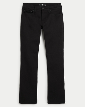 Black bootcut jeans hollister store