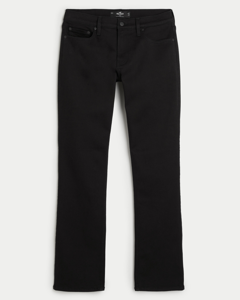 Men's Black Boot Jeans | Men's Bottoms | HollisterCo.com