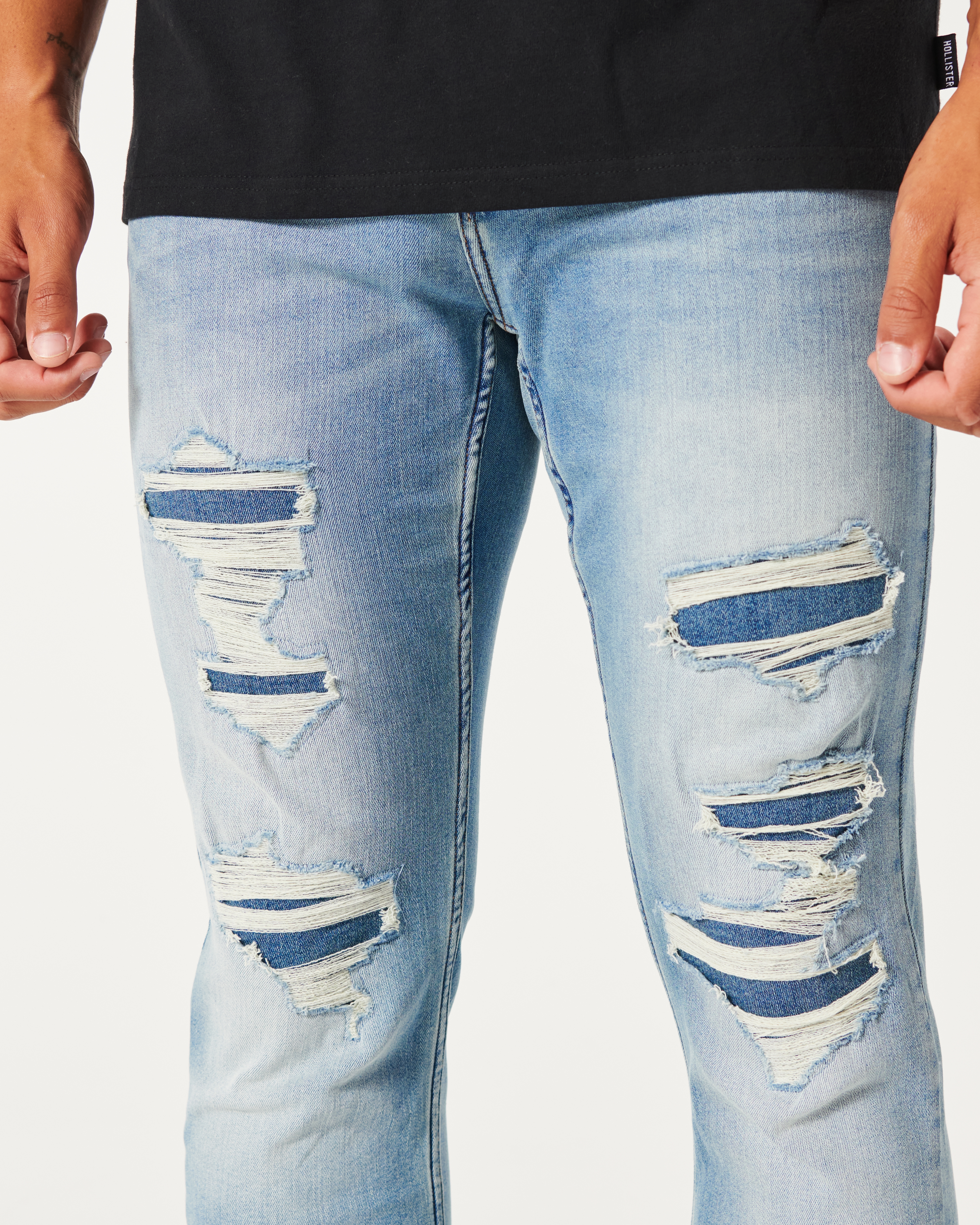 Athletic skinny outlet jeans hollister