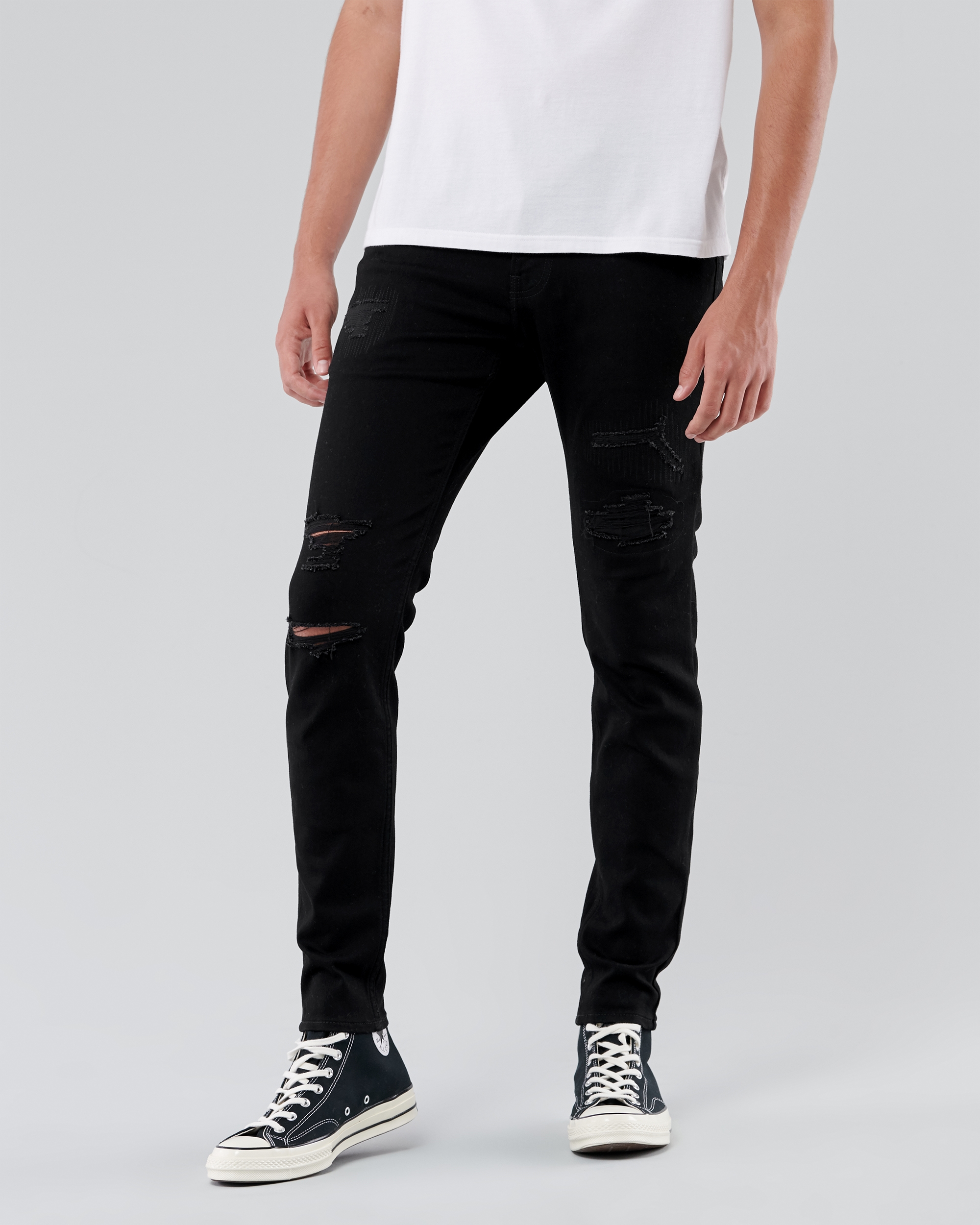 hollister no fade black jeans