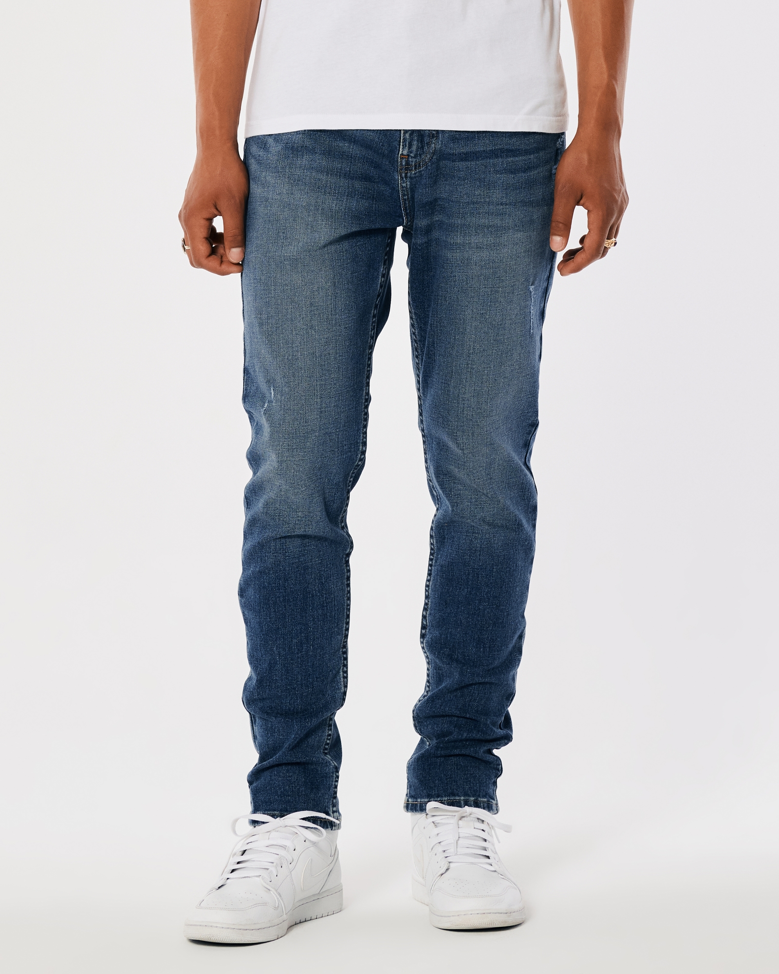 helt seriøst tyv Ord Men's Distressed Dark Wash Athletic Skinny Jeans | Men's Clearance | HollisterCo.com helt seriøst tyv Ord Men's Distressed Dark Wash Athletic Skinny Jeans | Men's Clearance | HollisterCo.com