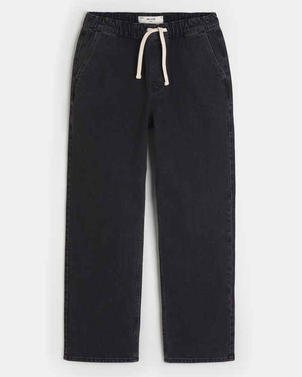 Pull-On Baggy Jeans