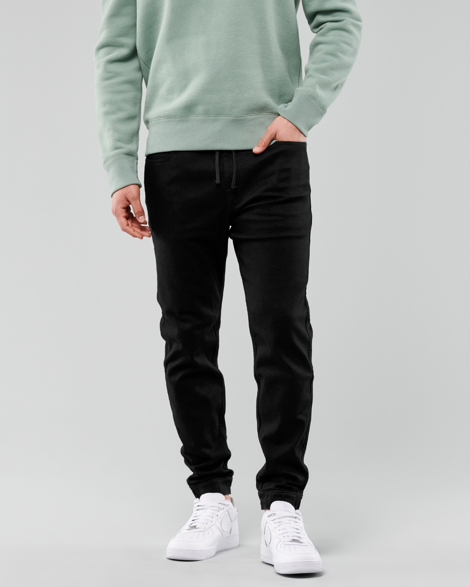 skinny joggers hollister