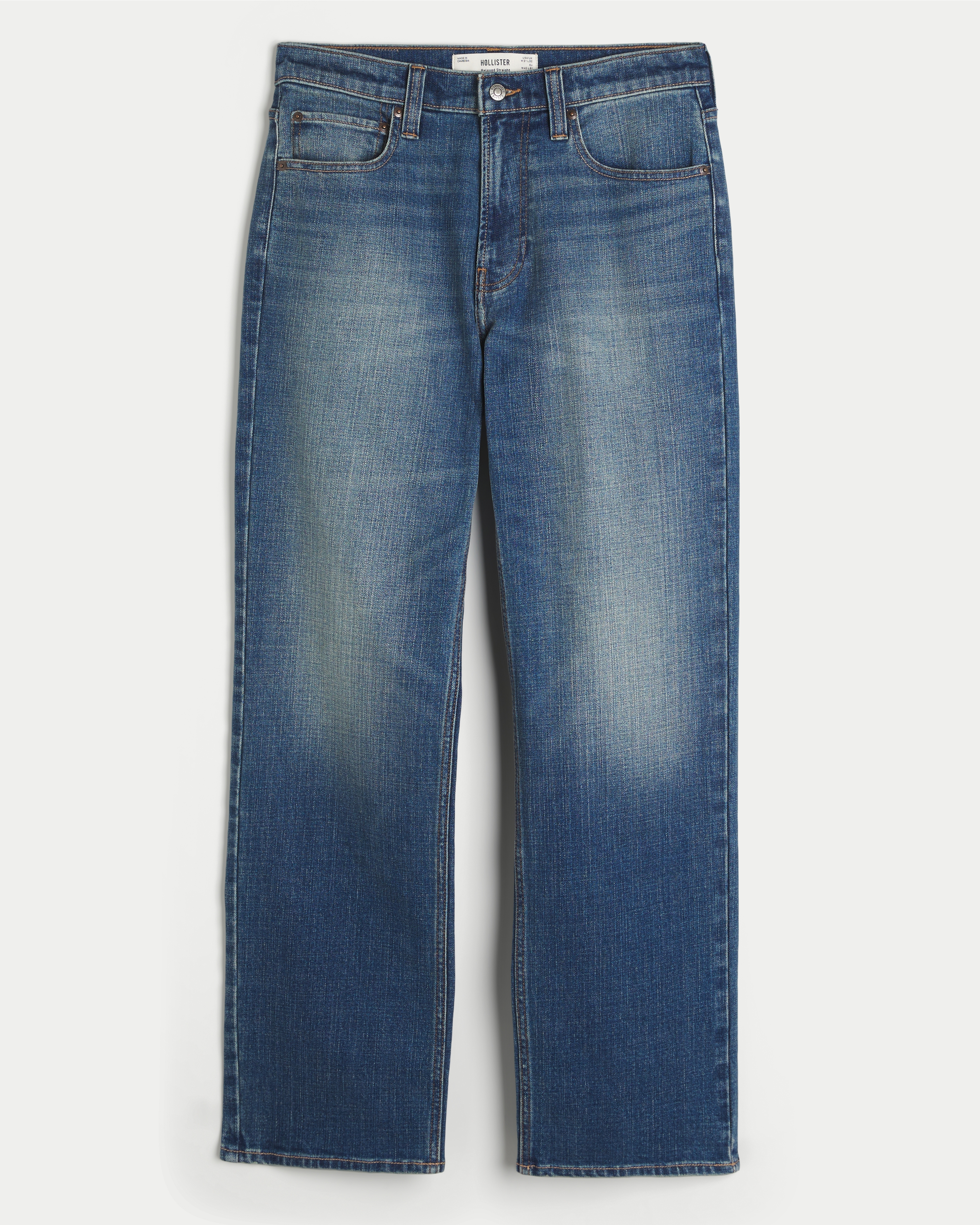 Relaxed Straight Jeans