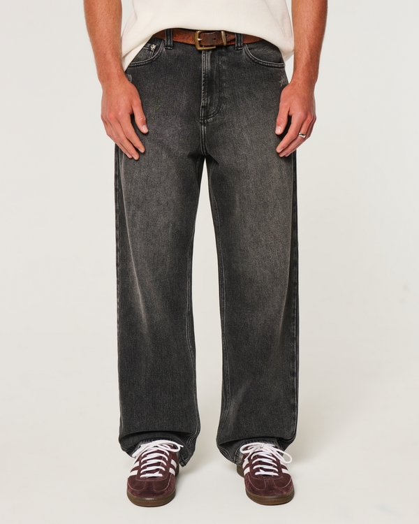 Baggy Jeans, Washed Black view 2