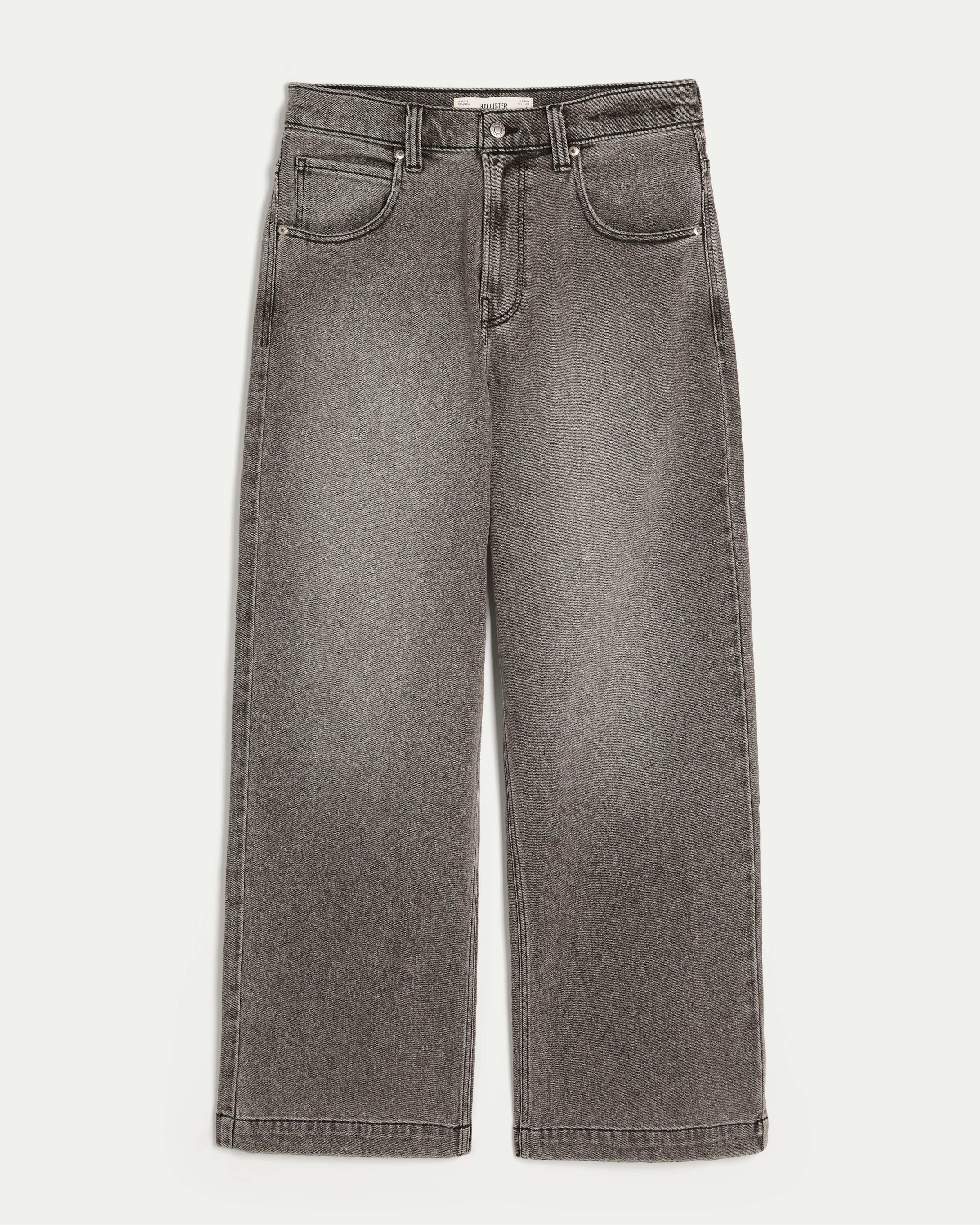 Dragon Embroidery Super Baggy Jeans