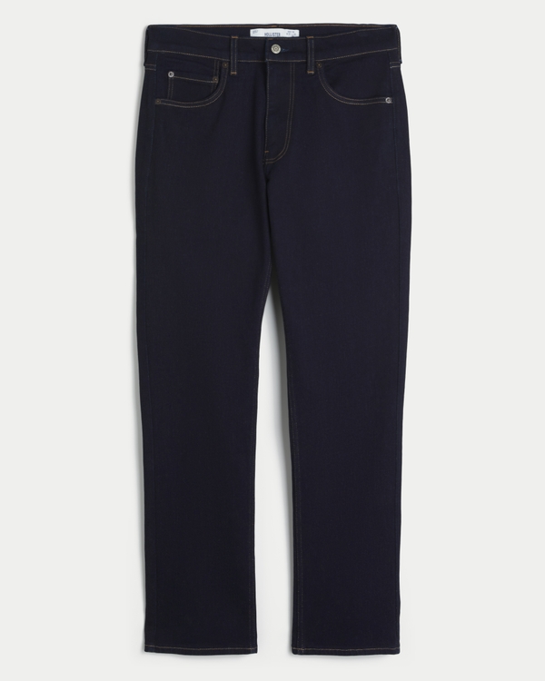 Slim Straight Jeans, Dark view 1