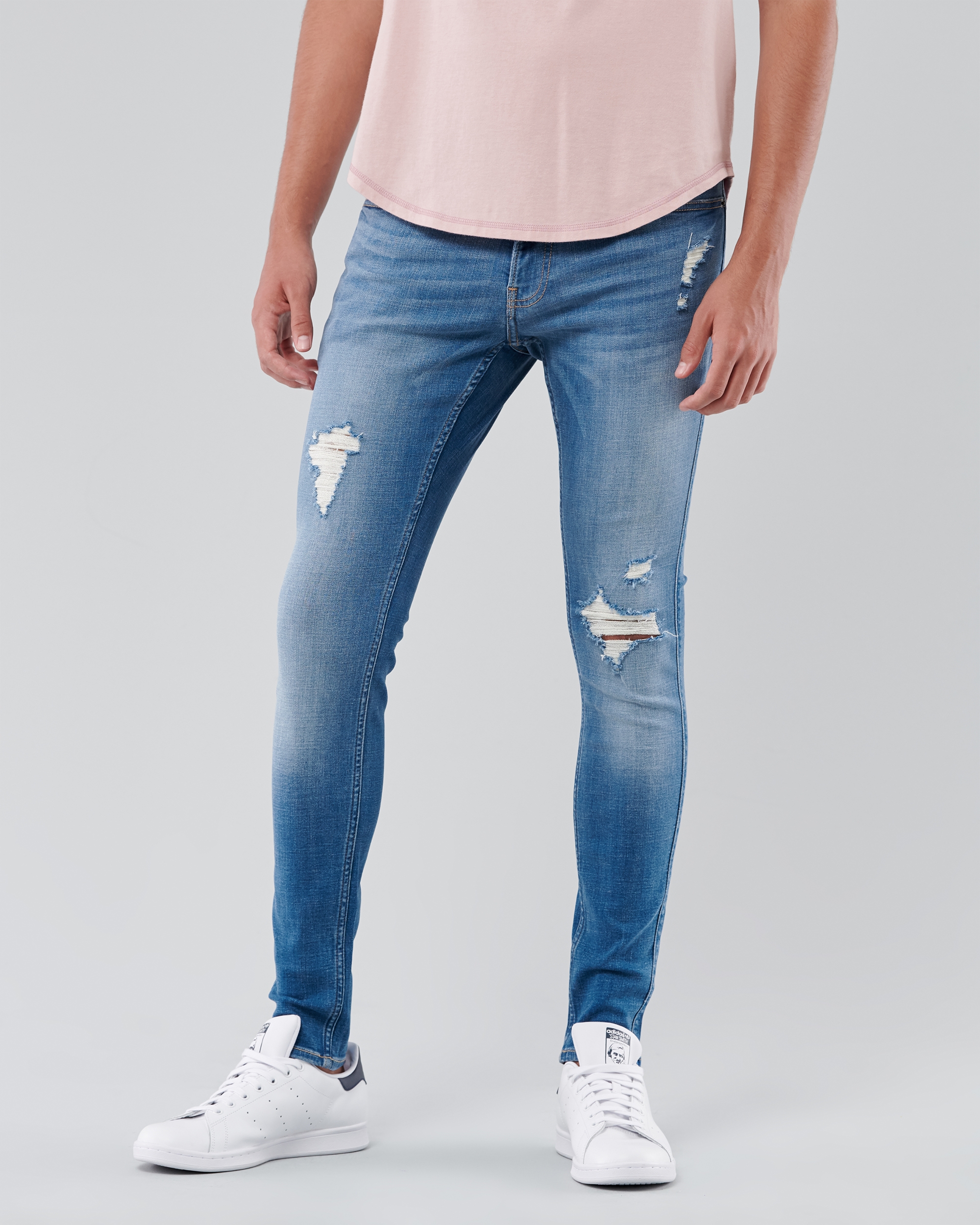 hollister mens extreme skinny jeans