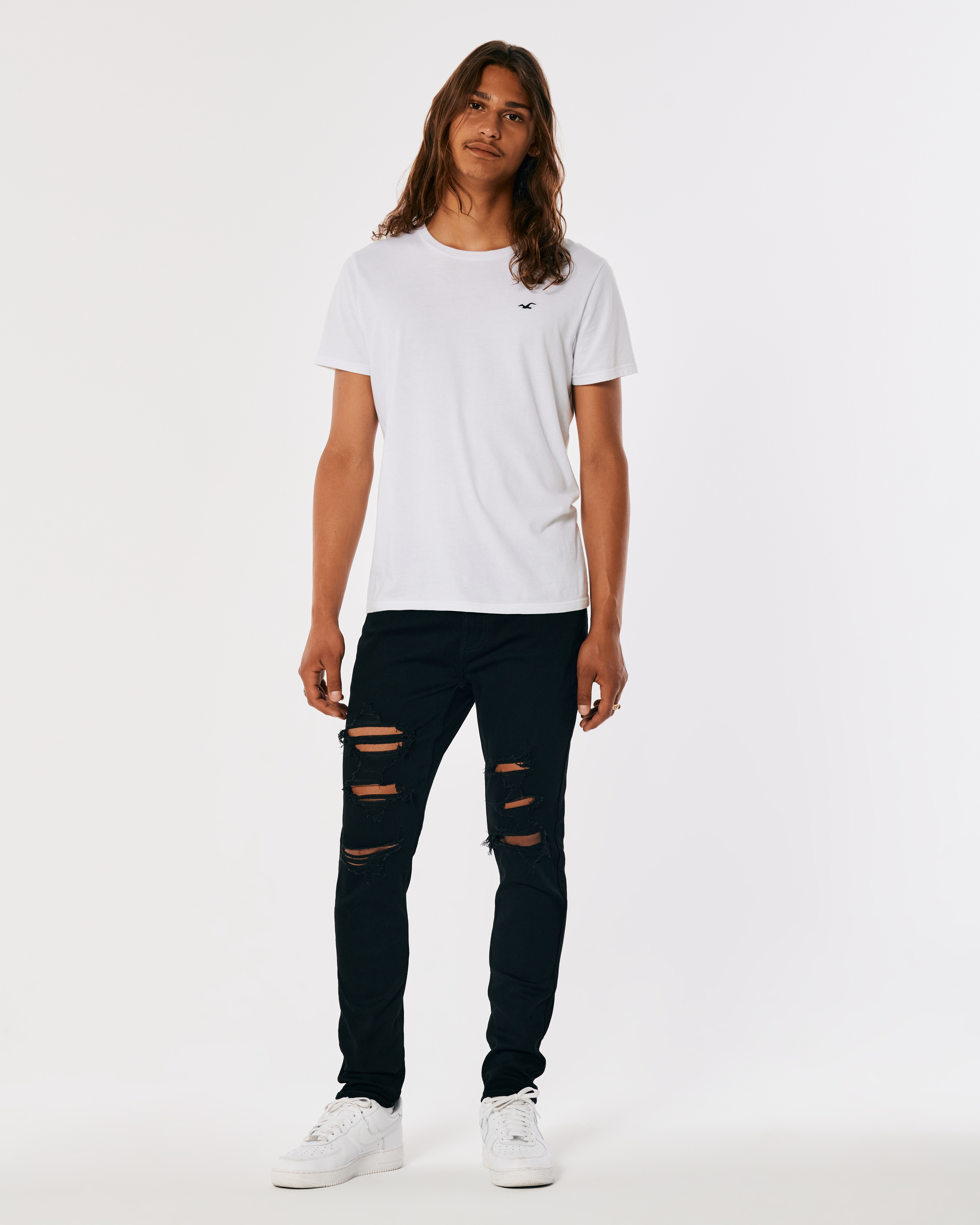 Hollister mens sale jeans clearance