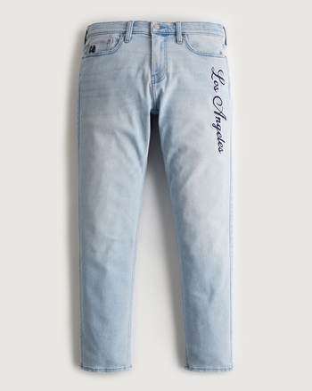 90s men's light-wash jeans