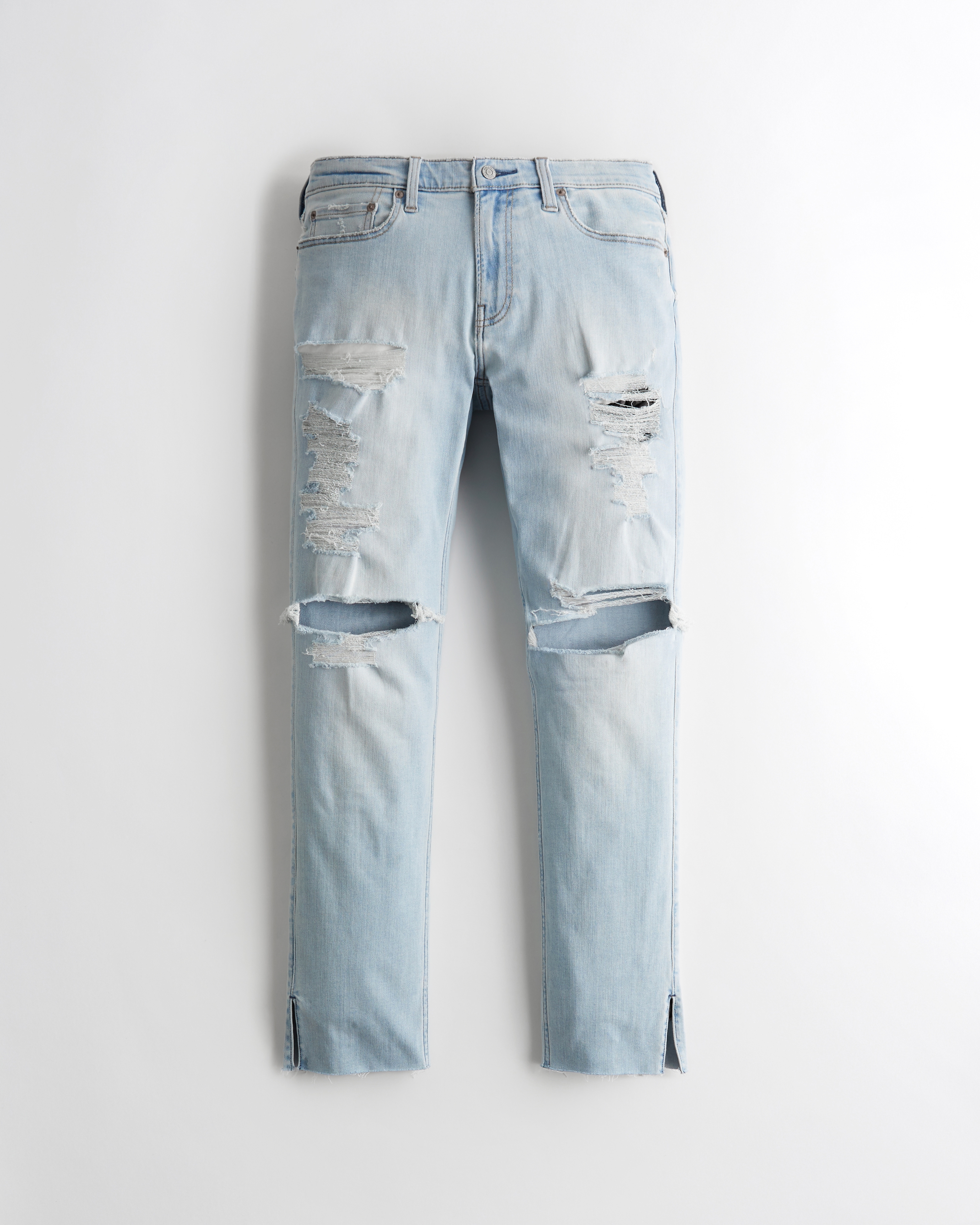 white ripped jeans mens hollister