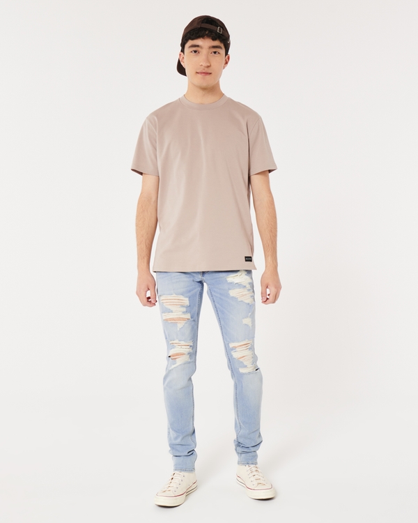 Mens ripped 2025 jeans hollister