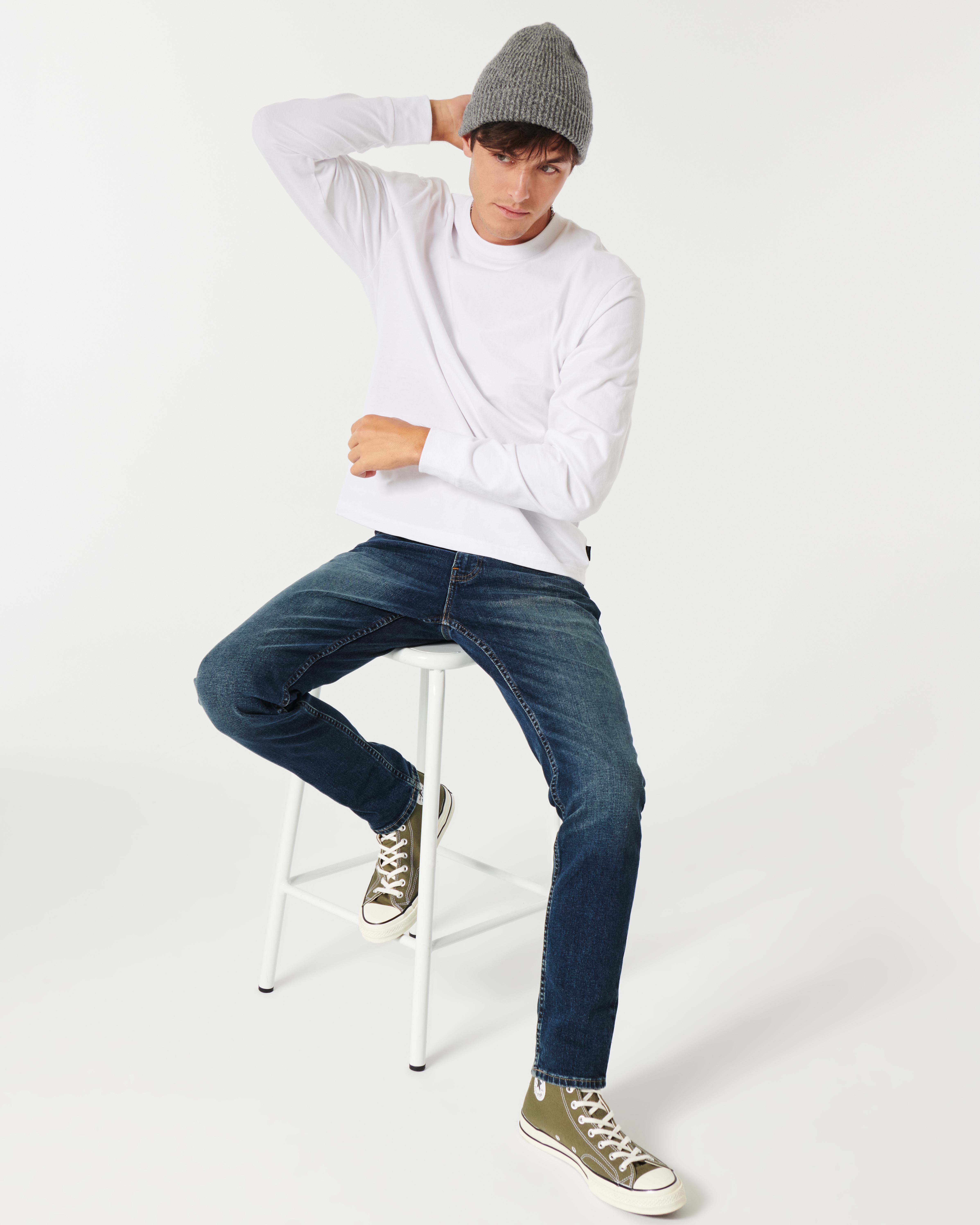 Dark Wash Skinny Jeans