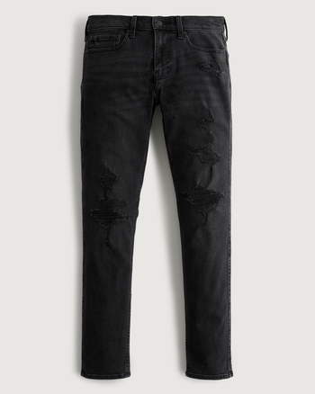 Black jeans hollister mens cheap