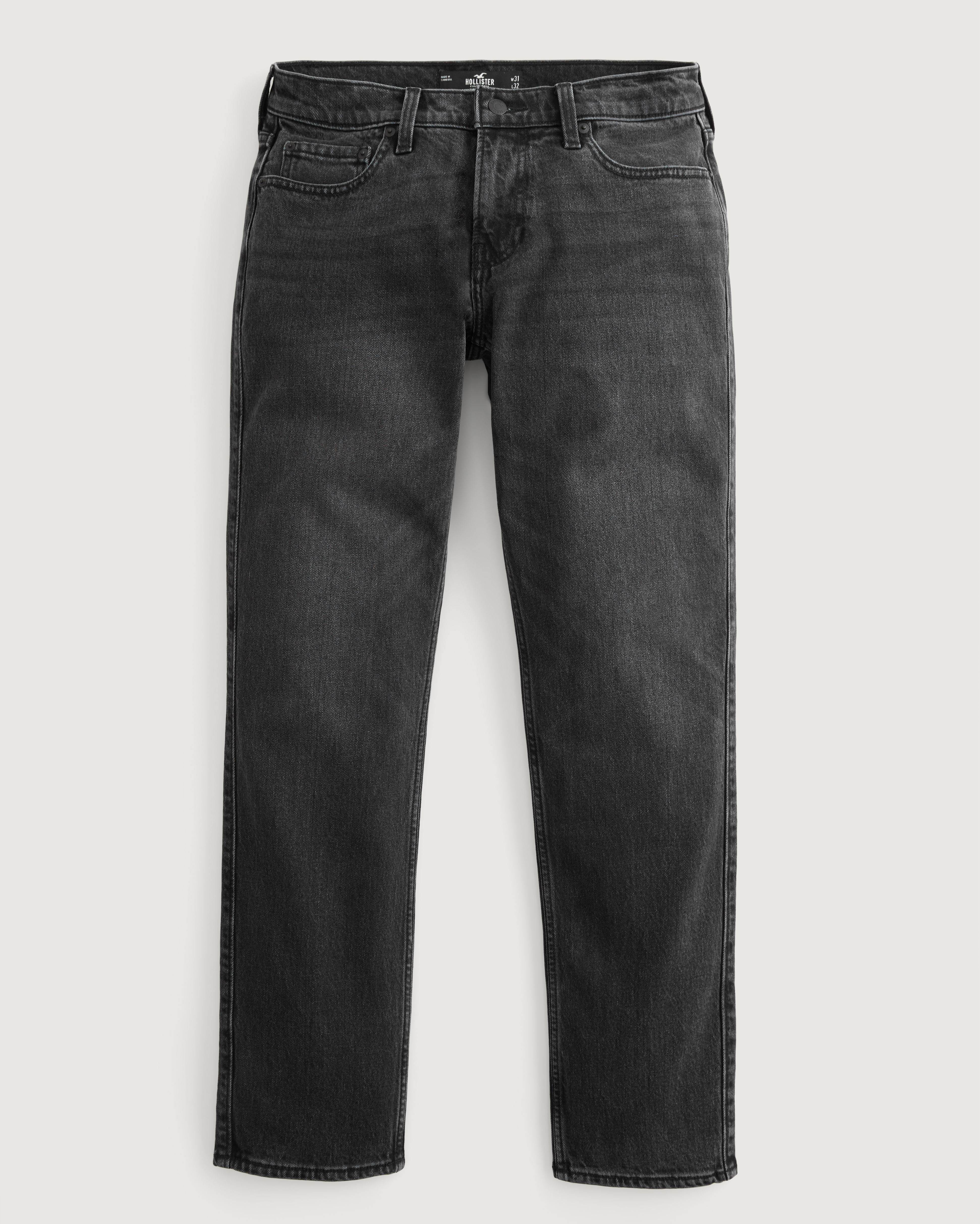 Hollister black on sale jeans mens